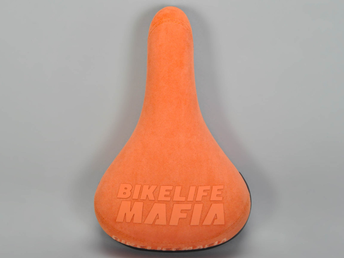 Bike Life Mafia Stacked Wheelie Seat - Orange