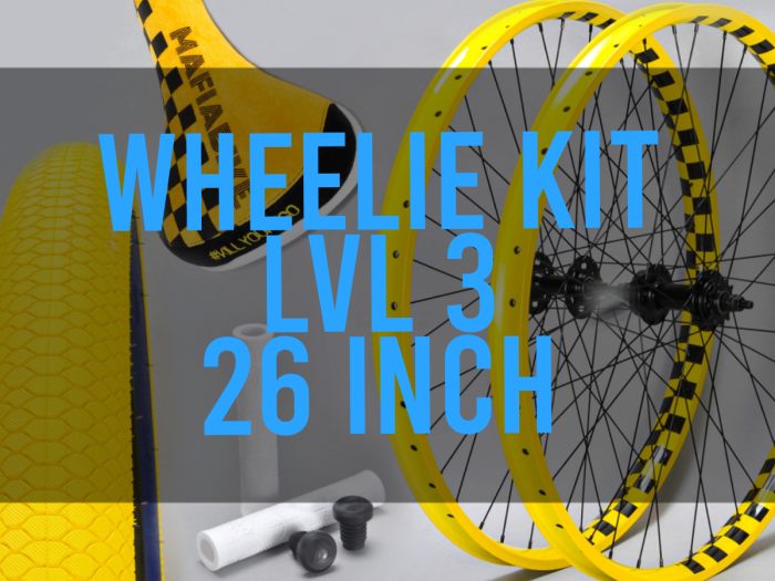 Wheelie kit level 3 - 26 inch