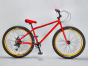 Bomma 27.5 inch Red Wheelie Bike