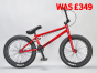 Gusta Red 18 inch BMX Bike