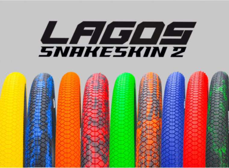 Snakeskin tyres